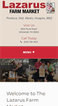 Mobile Screenshot of lazarusfarm.com
